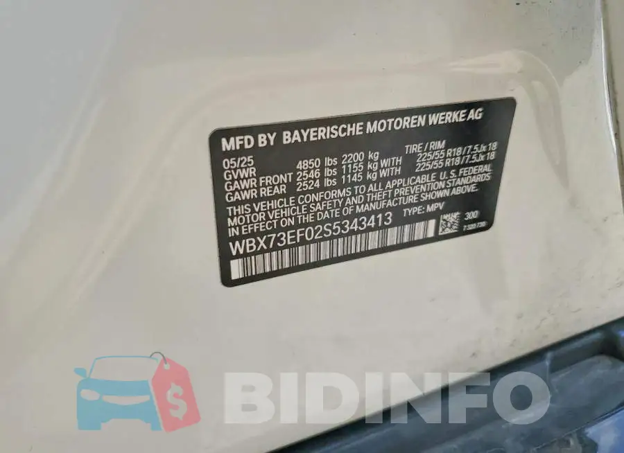 WBX73EF02S5343413 Photo# 13