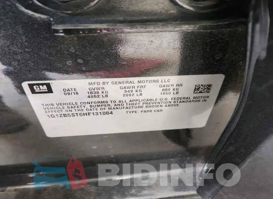 1G1ZB5ST6HF131084 Photo# 12
