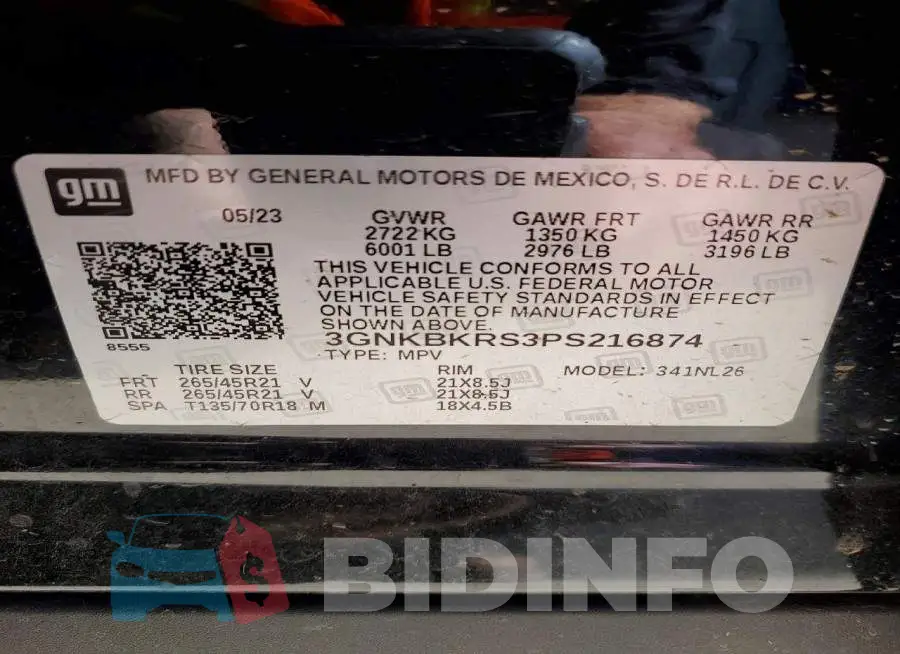 3GNKBKRS3PS216874 Photo# 13