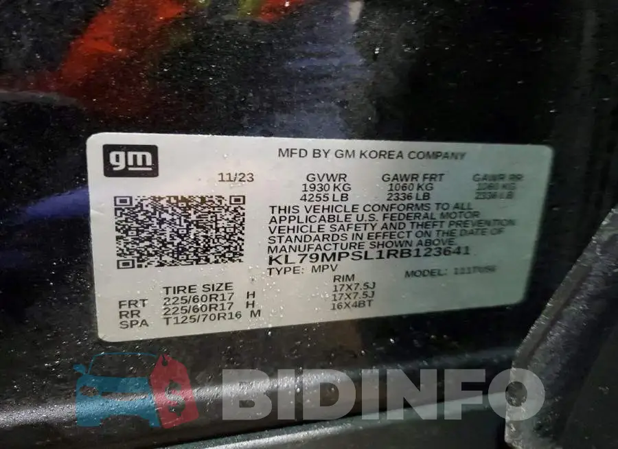 KL79MPSL1RB123641 Photo# 13