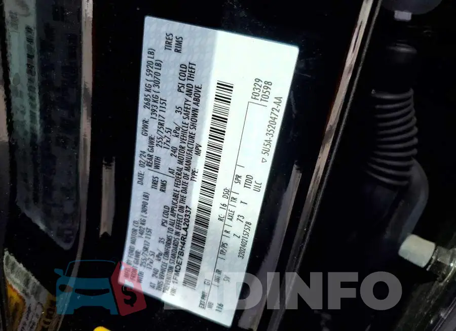 1FMDE7BH4RLA20337 Photo# 13