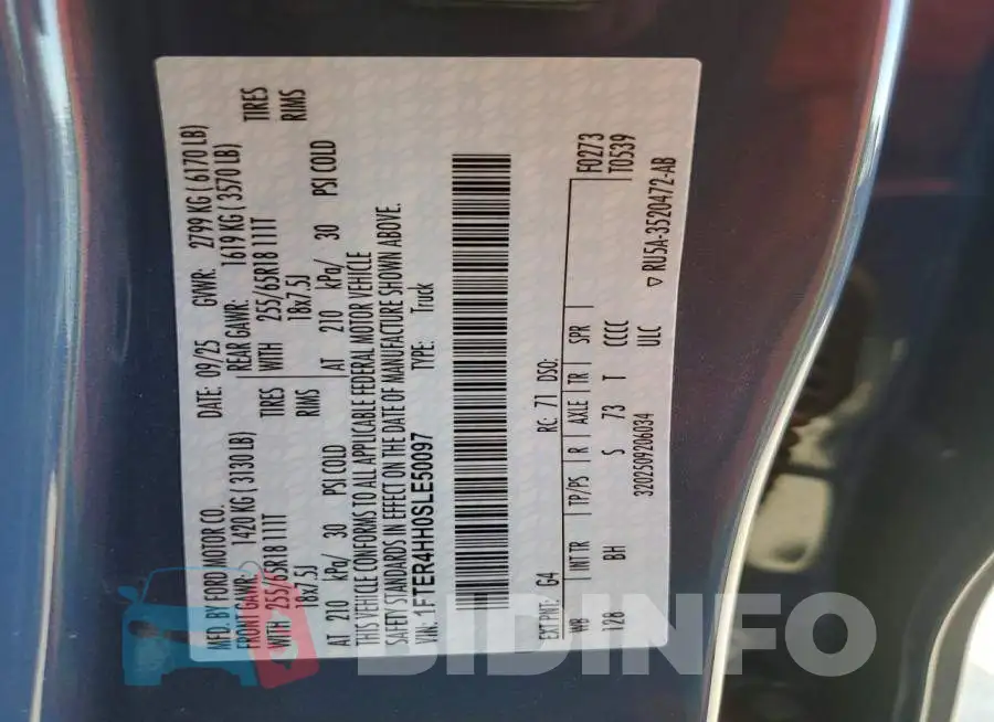 1FTER4HH0SLE50097 Photo# 12
