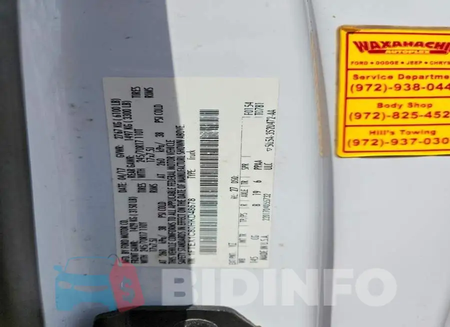 1FTEX1C80HKD48678 Photo# 12