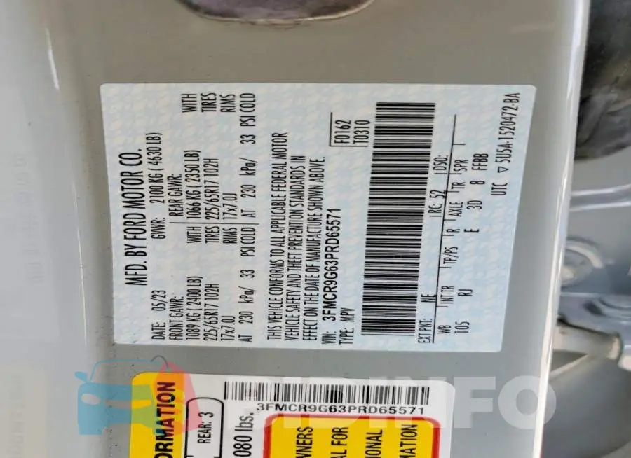 3FMCR9G63PRD65571 Photo# 13