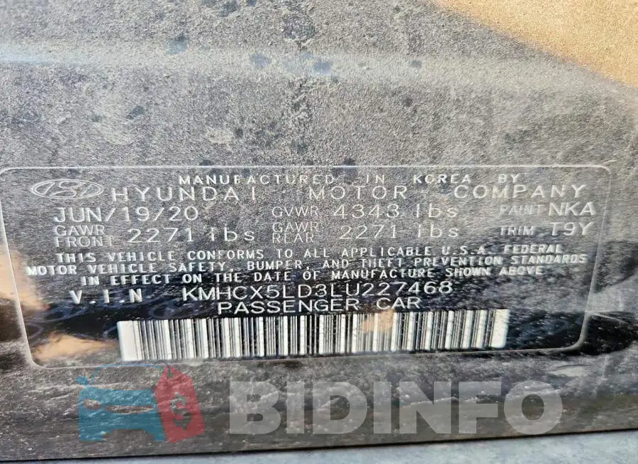 KMHCX5LD3LU227468 Photo# 12