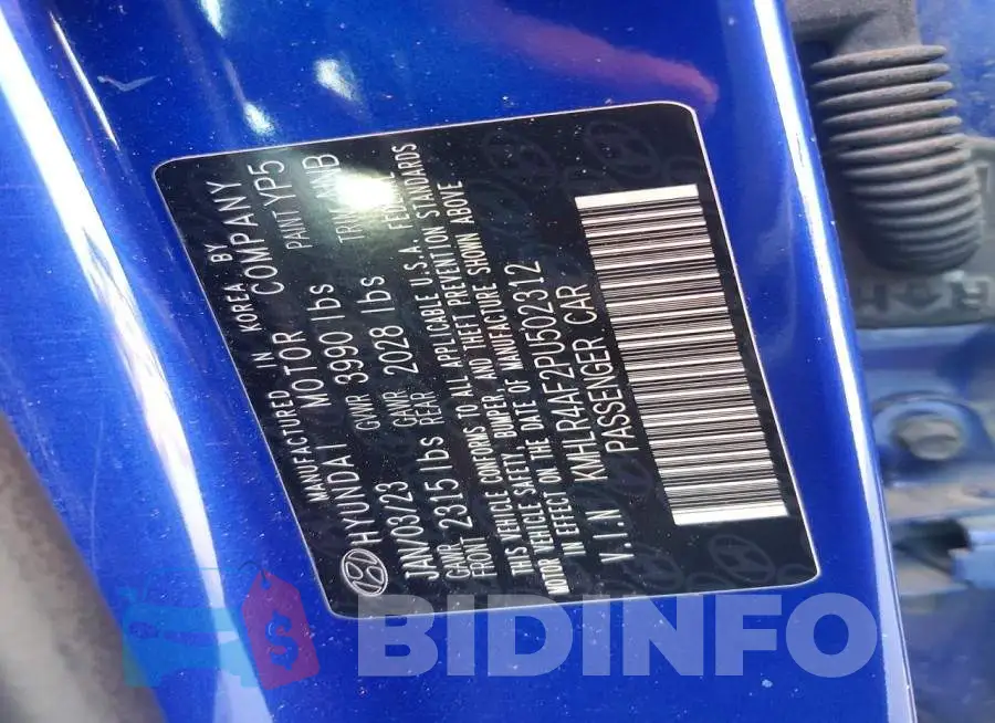 KMHLR4AF2PU502312 Photo# 12