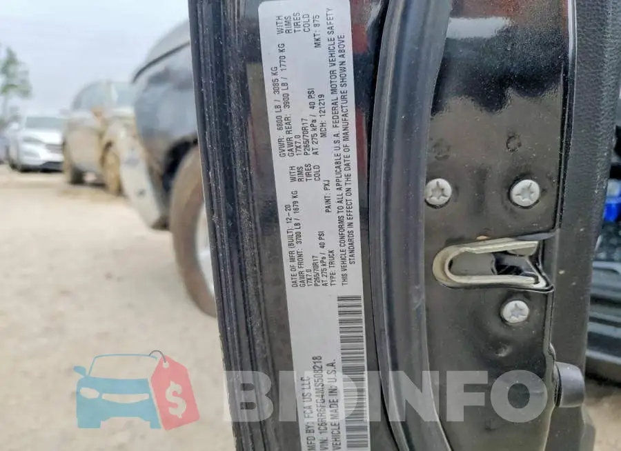 1C6RR6FG4MS508218 Photo# 12