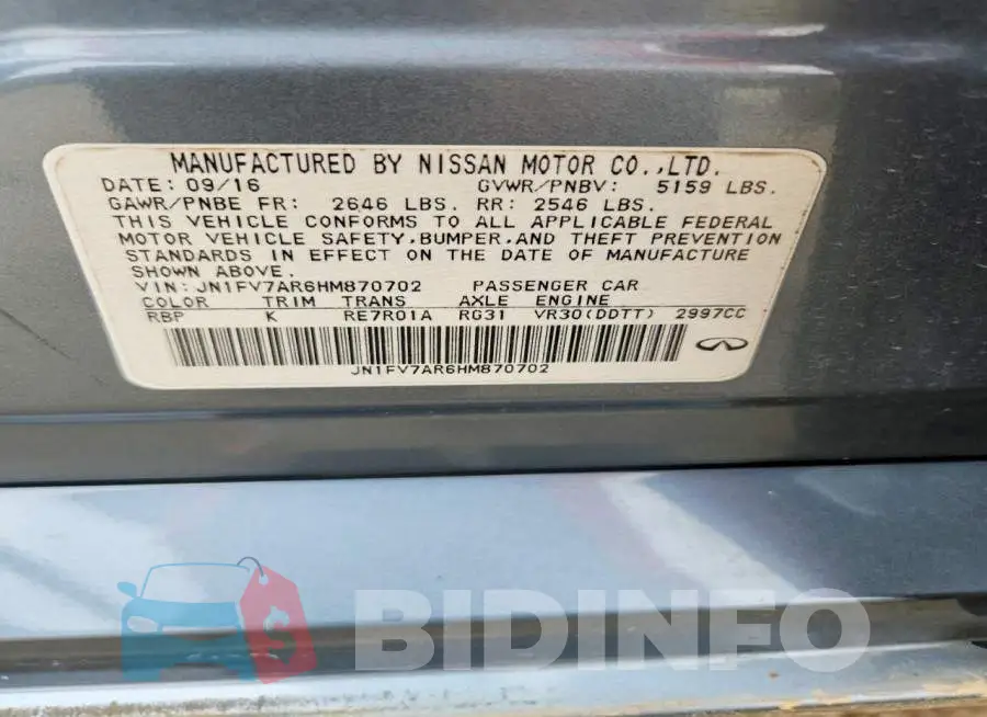 JN1FV7AR6HM870702 Photo# 12