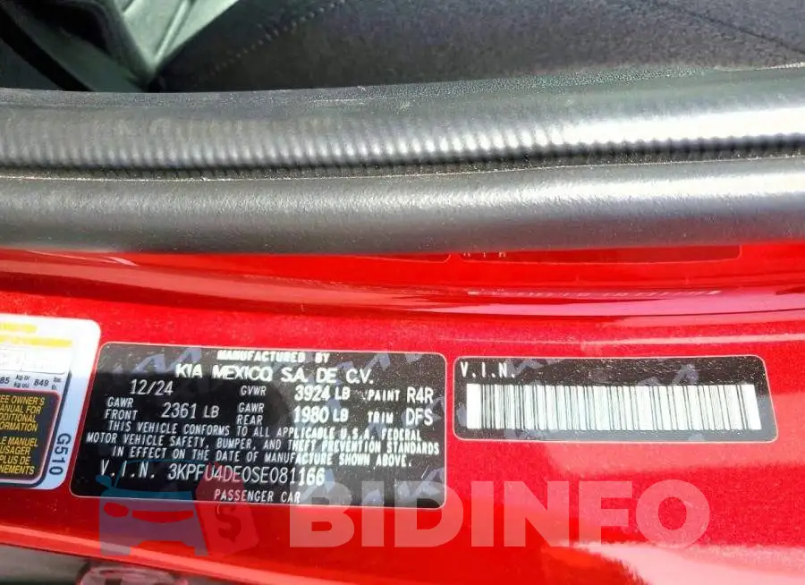 3KPFU4DE0SE081166 Photo# 12