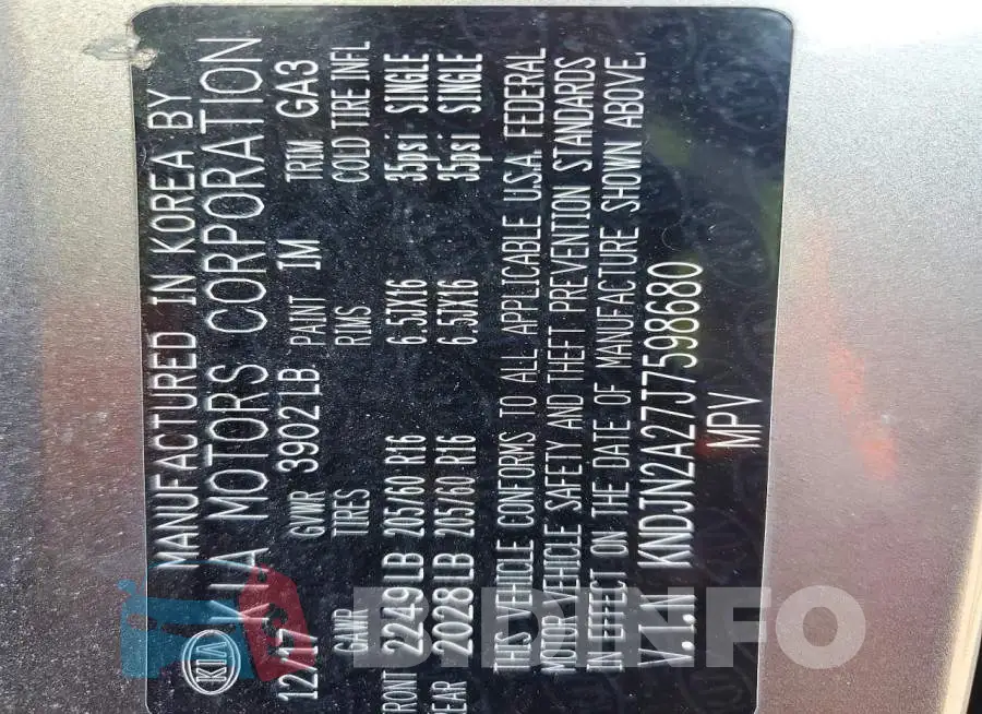 KNDJN2A27J7598680 Photo# 13