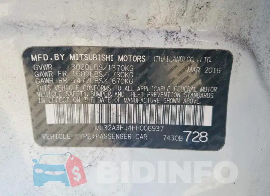 ML32A3HJ4HH006937 Photo# 13