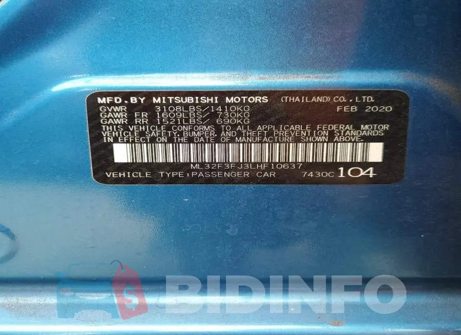 ML32F3FJ3LHF10637 Photo# 12