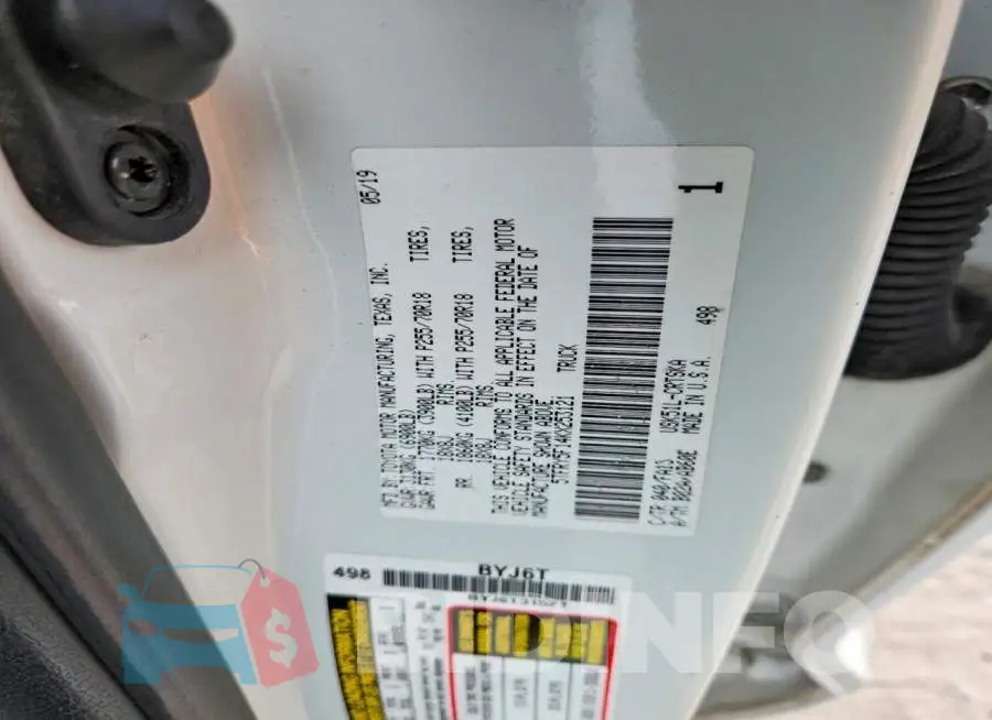 5TFRY5F14KX253121 Photo# 12