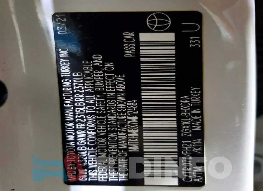 NMTKHMBX7MR124884 Photo# 12