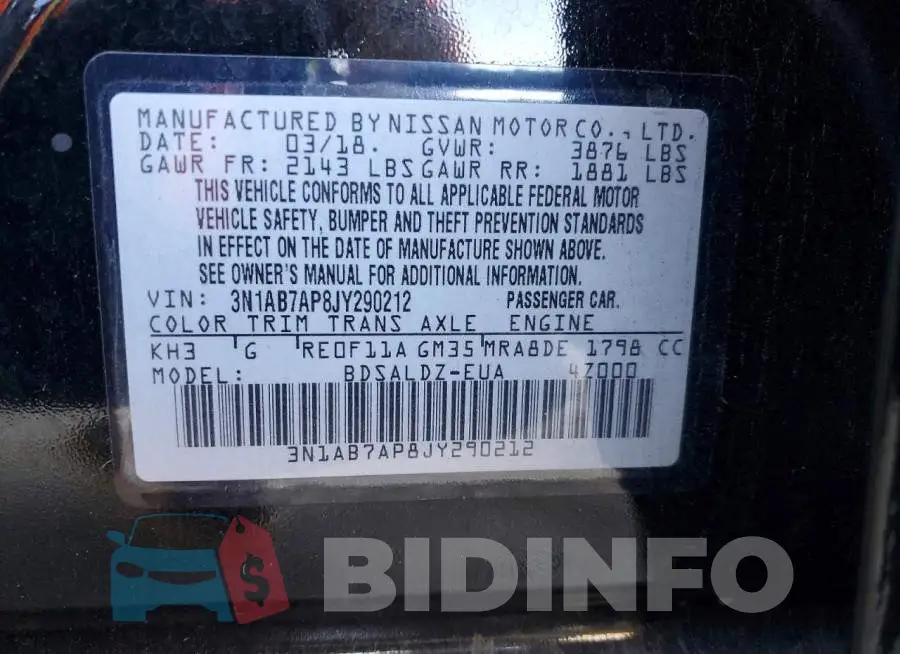 3N1AB7AP8JY290212 Photo# 12