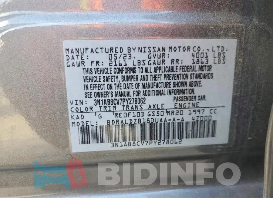 3N1AB8CV7PY278062 Photo# 13