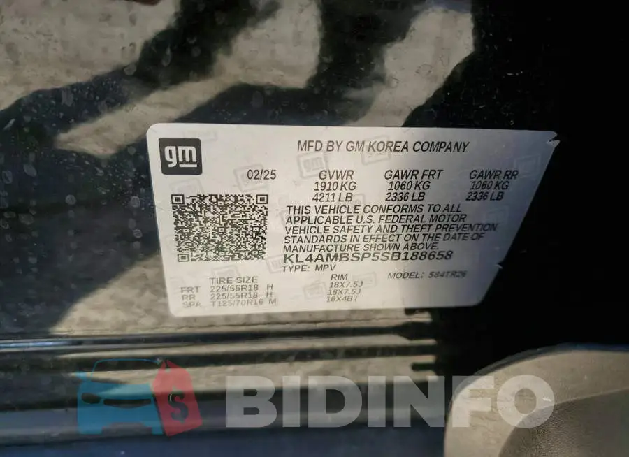 KL4AMBSP5SB188658 Photo# 12