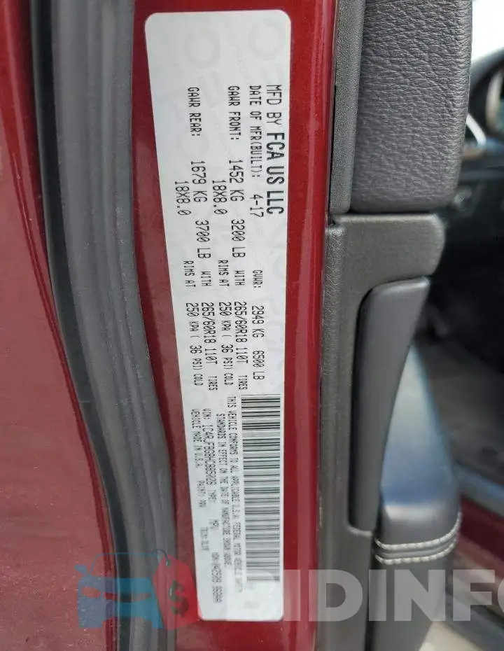 1C4RJFBG8HC885026 Photo# 13