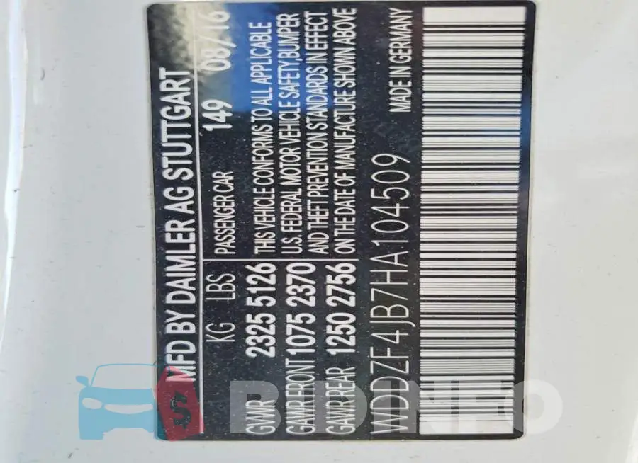 WDDZF4JB7HA104509 Photo# 12