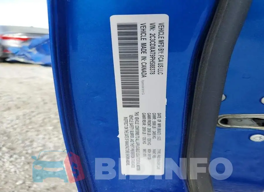 2C3CDXAT9PH588378 Photo# 12