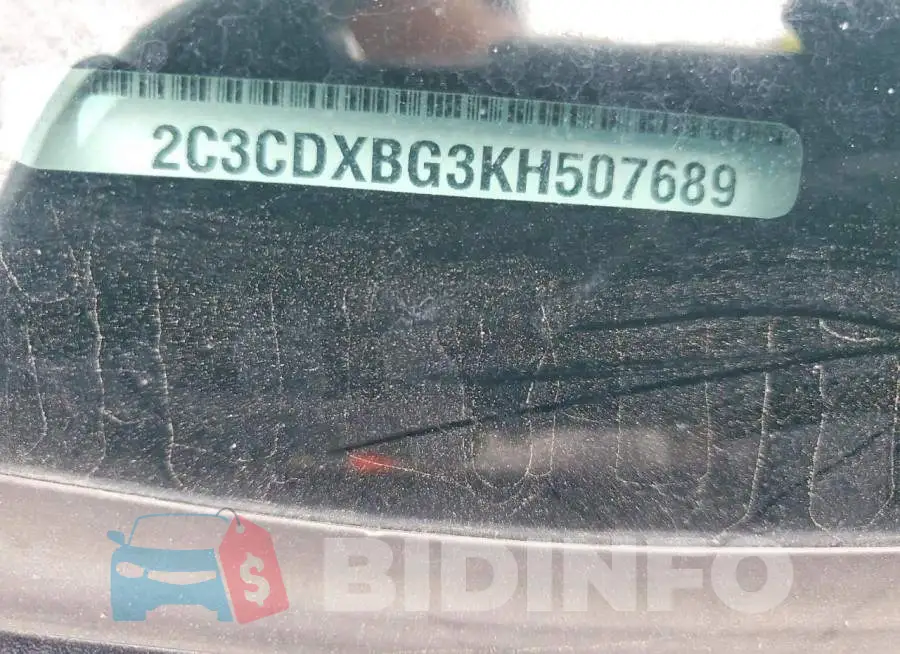 2C3CDXBG3KH507689 Photo# 12