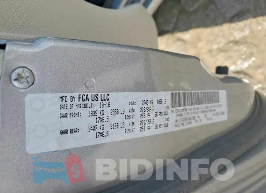 2C4RDGBG4HR618986 Photo# 13