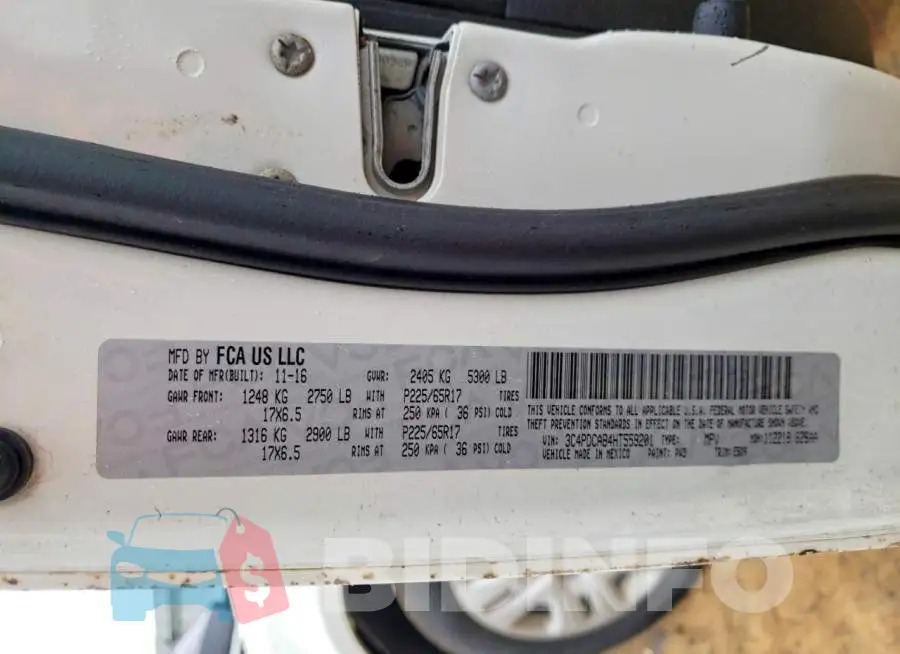 3C4PDCAB4HT559201 Photo# 13
