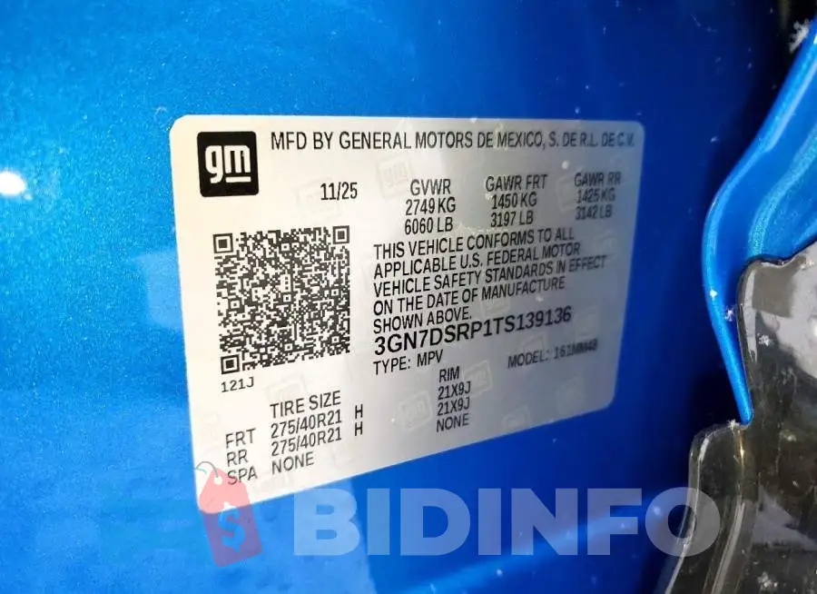 3GN7DSRP1TS139136 Photo# 13