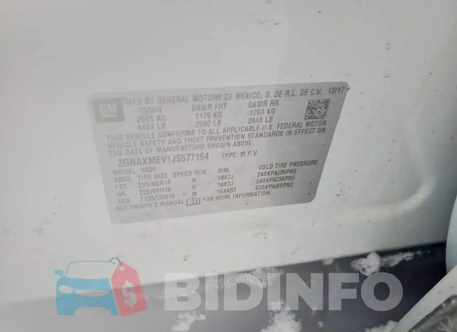 3GNAXMEV1JS577164 Photo# 13