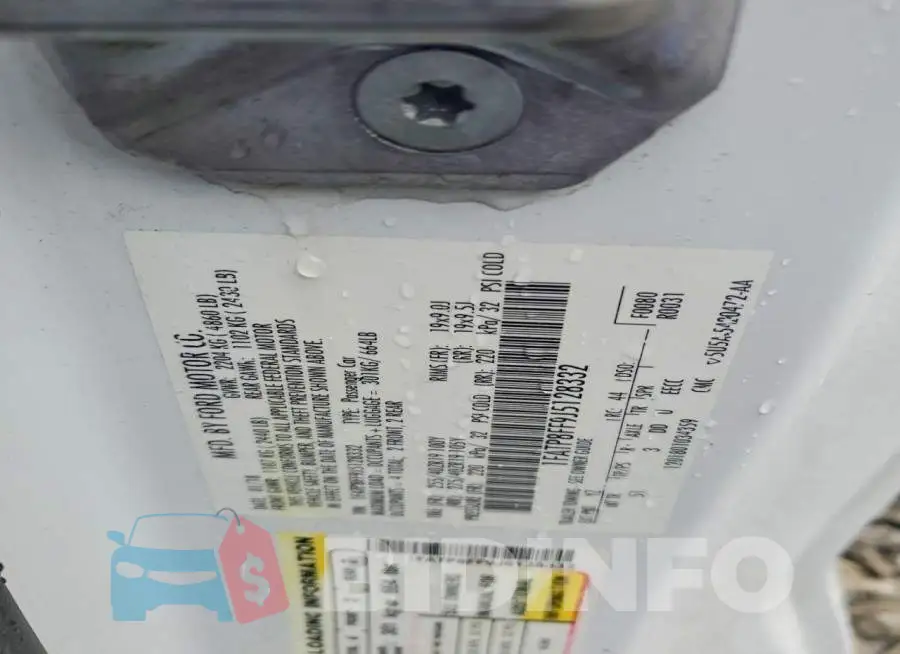 1FATP8FF9J5128332 Photo# 12