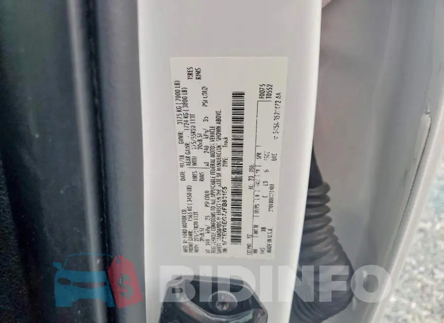 1FTEW1EG7JFB80155 Photo# 12