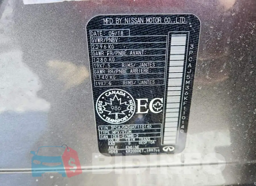 3PCAJ5M36KF110140 Photo# 13