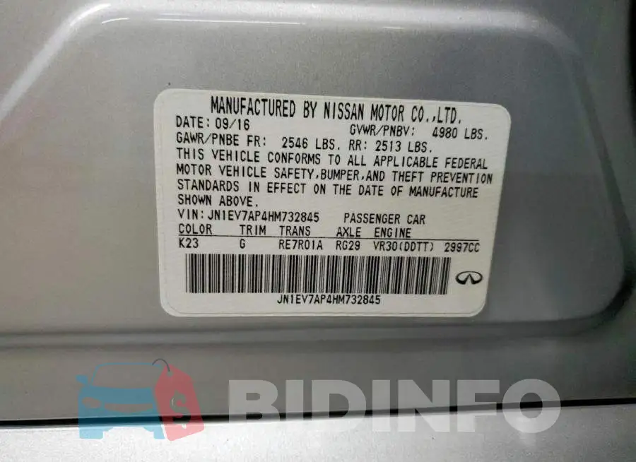 JN1EV7AP4HM732845 Photo# 12