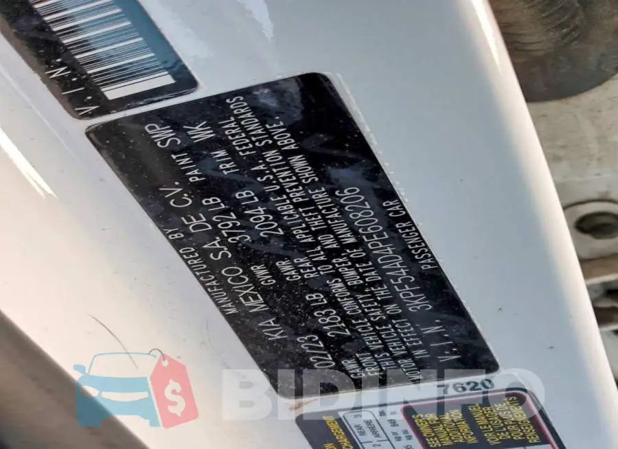 3KPF54AD4PE608206 Photo# 12