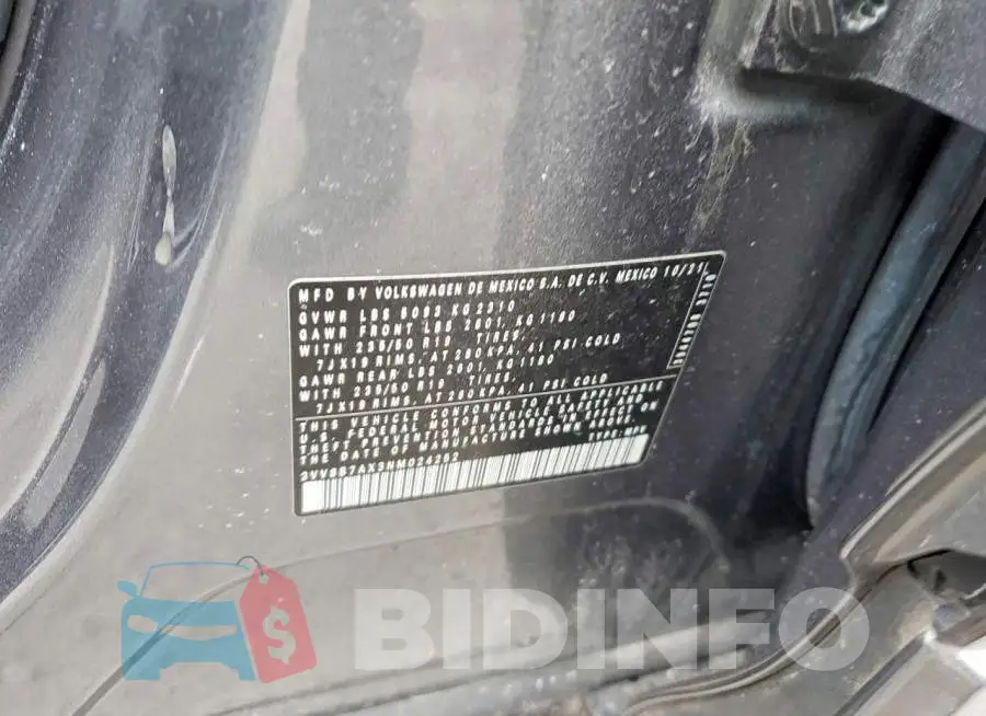 3VV8B7AX3NM024252 Photo# 13