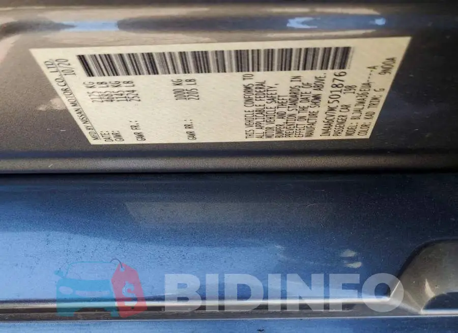 1N4AA6CV7MC501876 Photo# 12