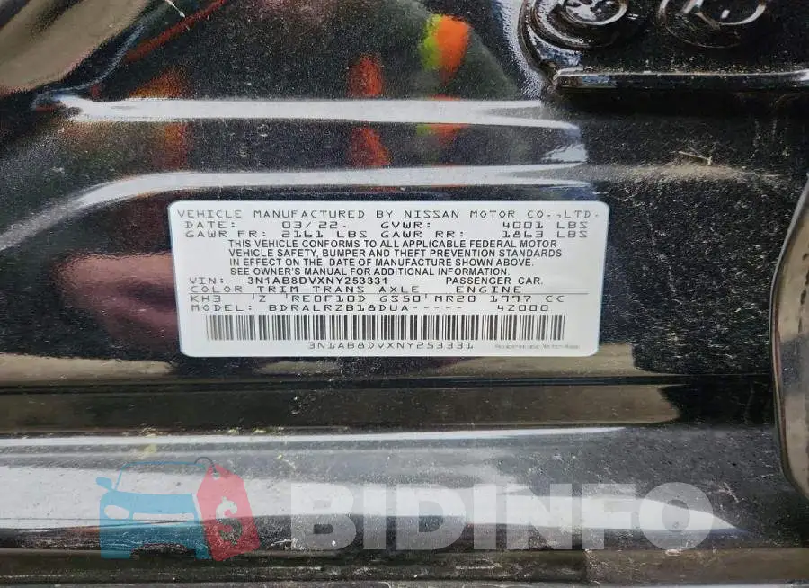 3N1AB8DVXNY253331 Photo# 12