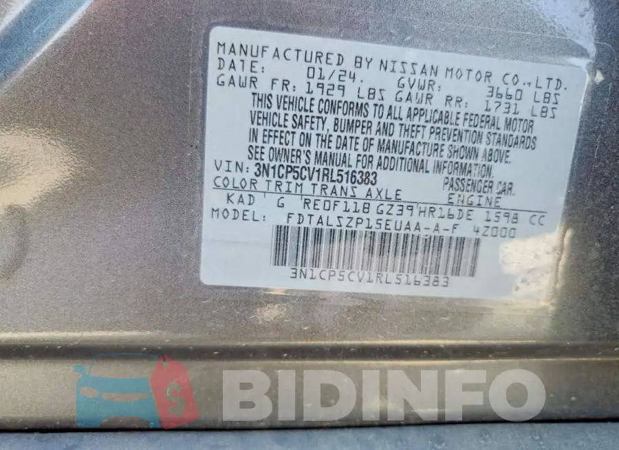 3N1CP5CV1RL516383 Photo# 12