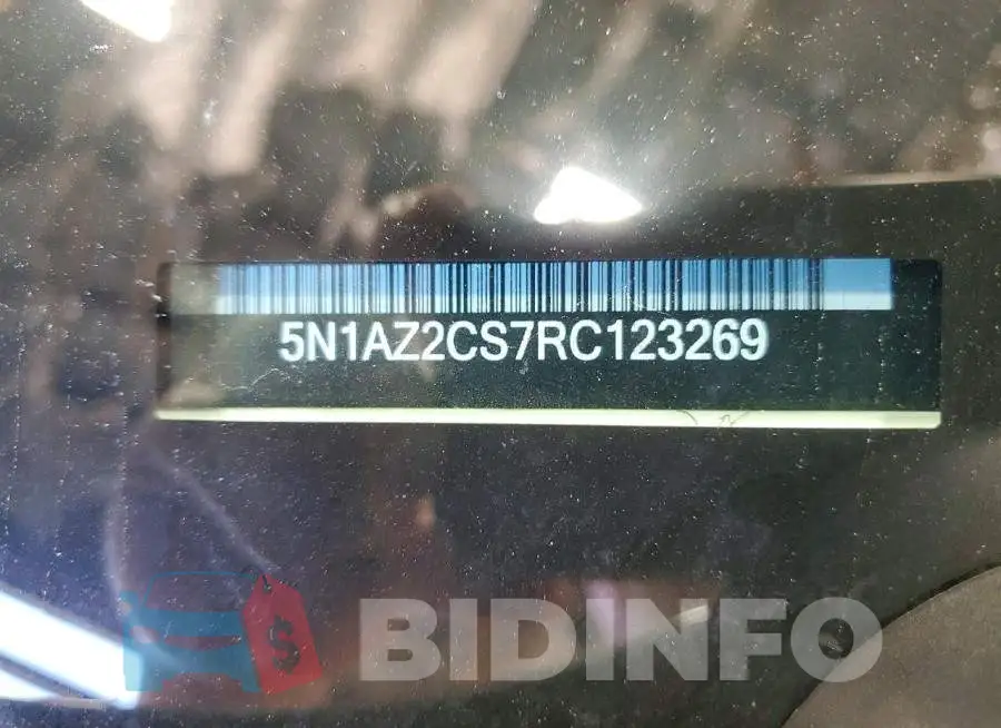 5N1AZ2CS7RC123269 Photo# 13