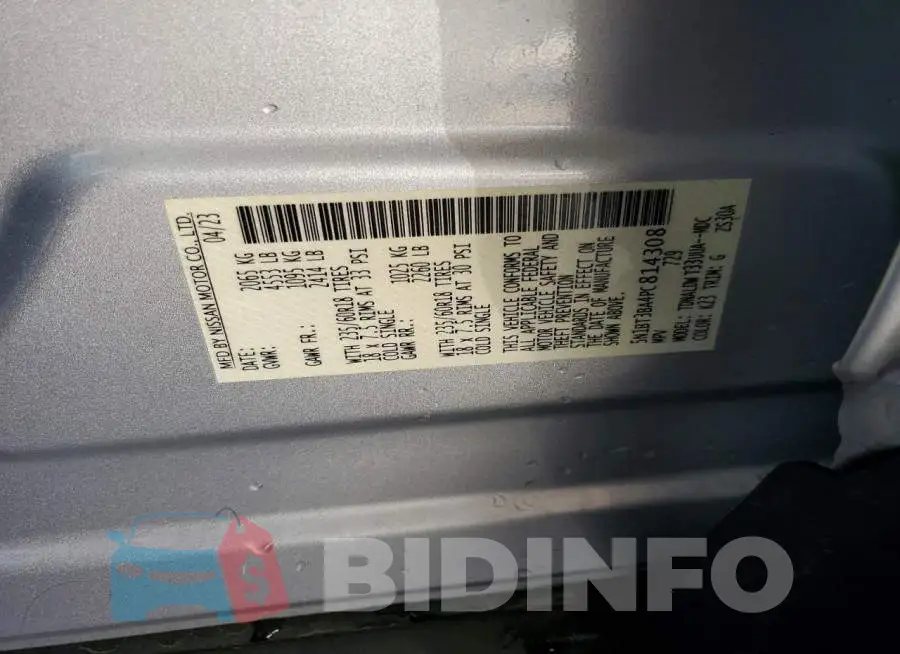 5N1BT3BA4PC814308 Photo# 12