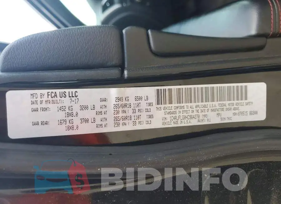 1C4RJFLG0HC964270 Photo# 12