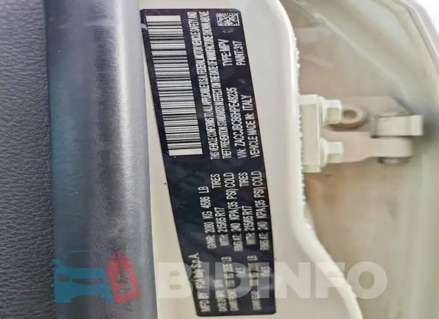 ZACCJBCB6HPE48235 Photo# 13