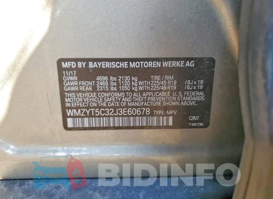 WMZYT5C32J3E60678 Photo# 12