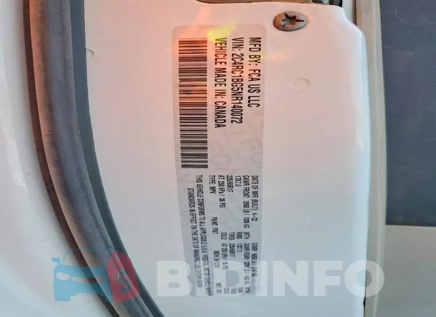 2C4RC1BG5NR140072 Photo# 13