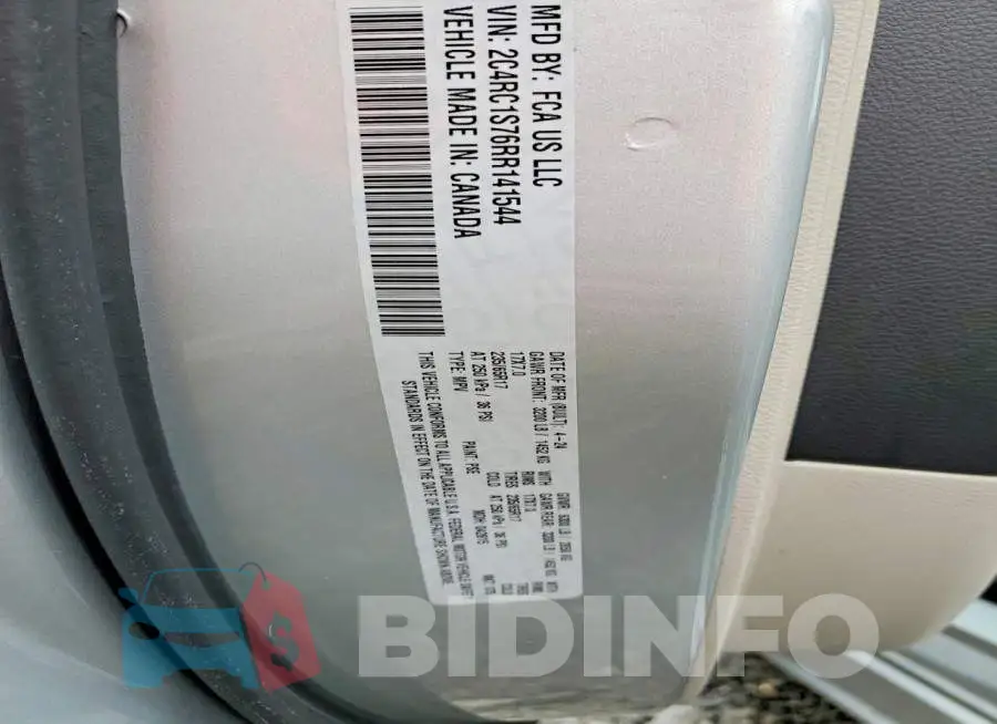 2C4RC1S76RR141544 Photo# 13