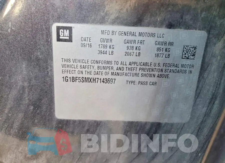 1G1BF5SMXH7143697 Photo# 12