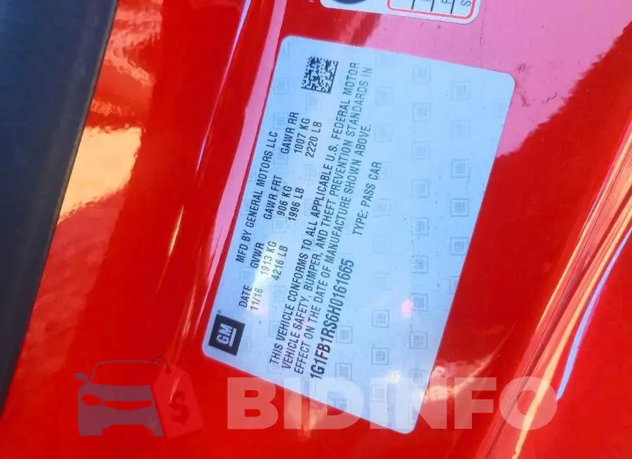 1G1FB1RS6H0161665 Photo# 13