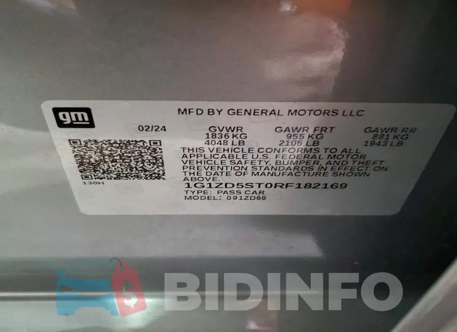 1G1ZD5ST0RF182169 Photo# 13
