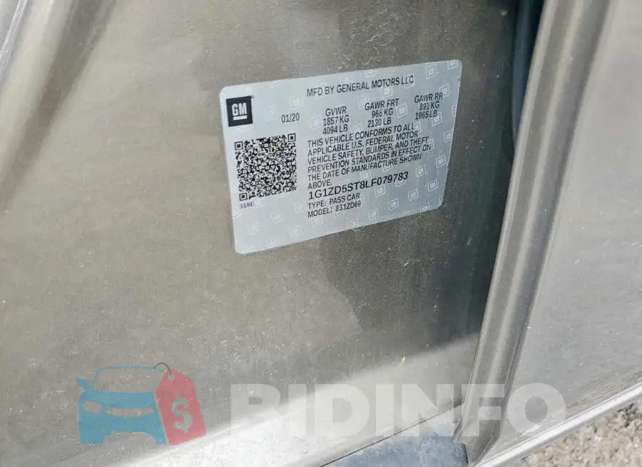 1G1ZD5ST8LF079783 Photo# 12