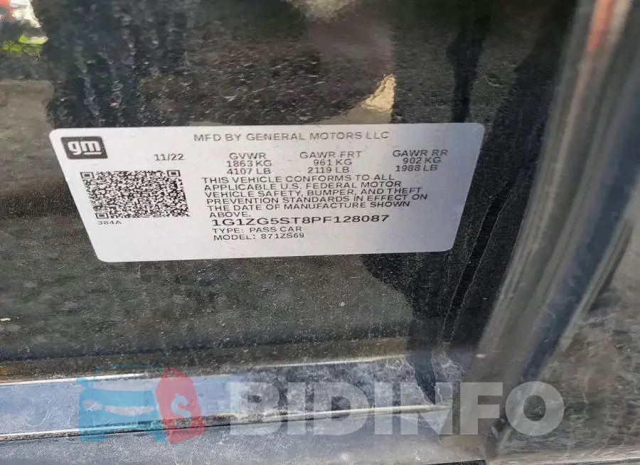 1G1ZG5ST8PF128087 Photo# 12